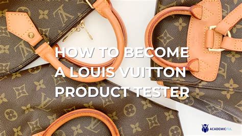 louis vuitton product tester|louis vuitton product management.